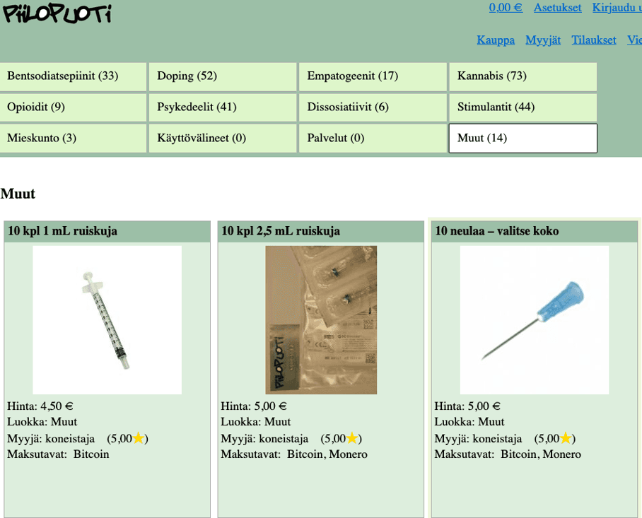 PIILOPUOTI - Marketplace